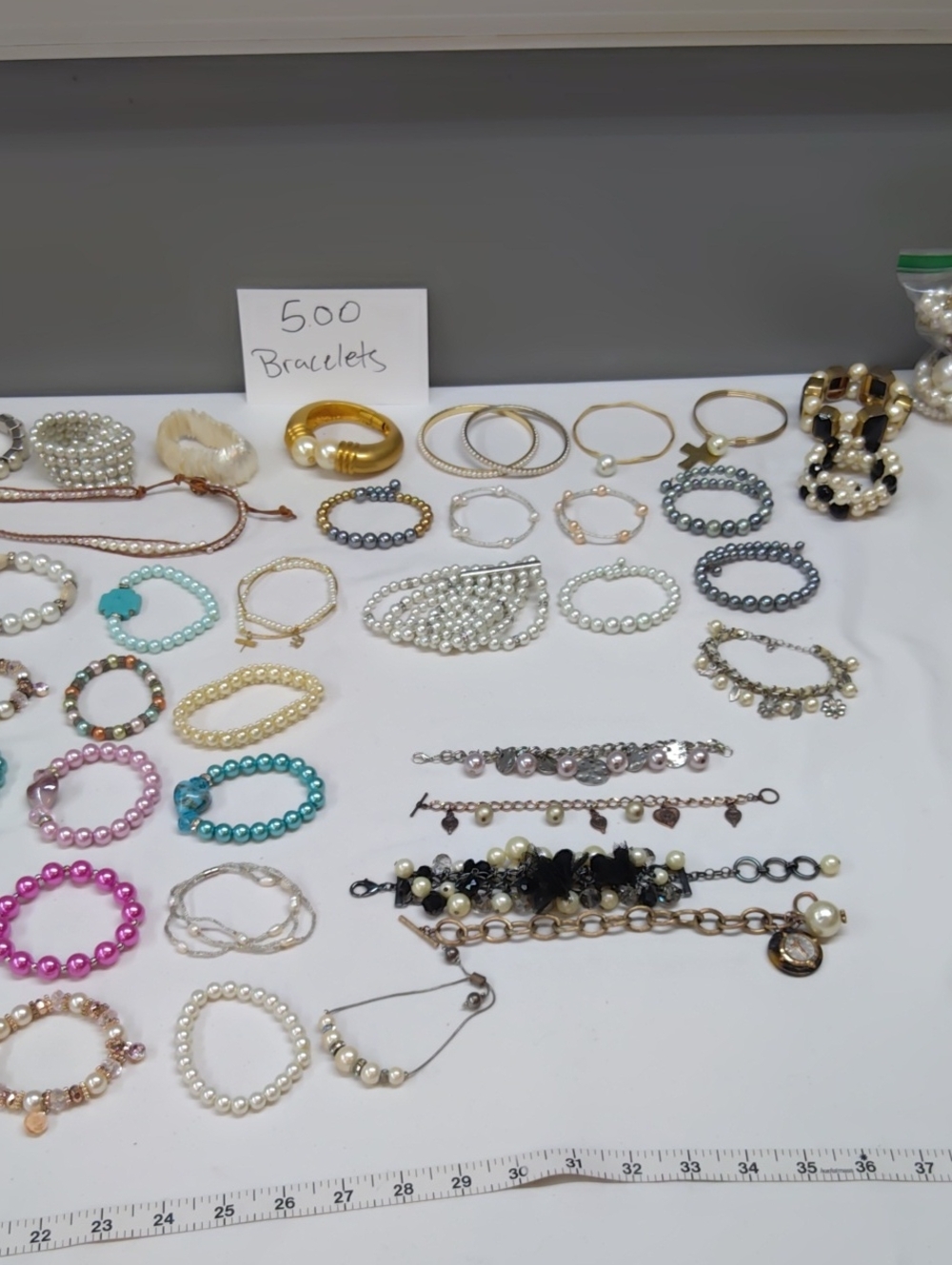 Preview For 8-11 Show.. 47lb Signed And Unsigned Faux Pearls - Picture 15 of 15
